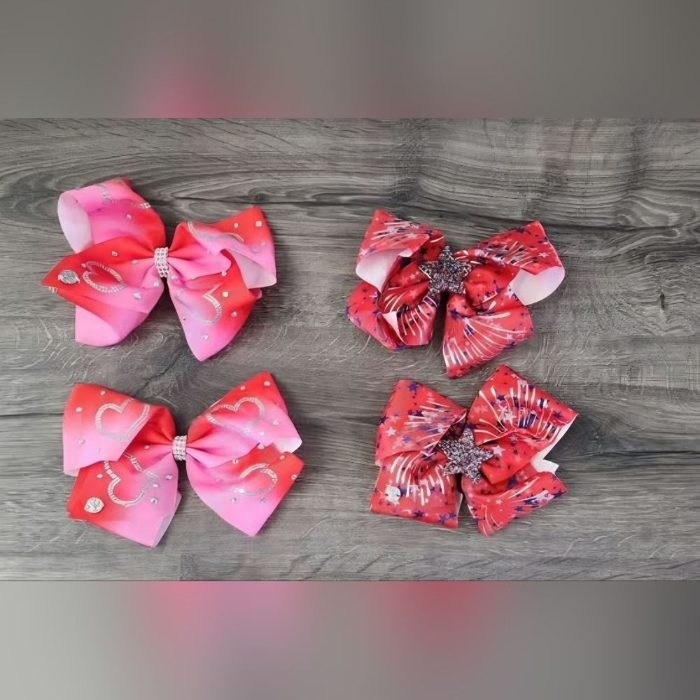 JoJo Siwa Hair Bow Bundle (4)